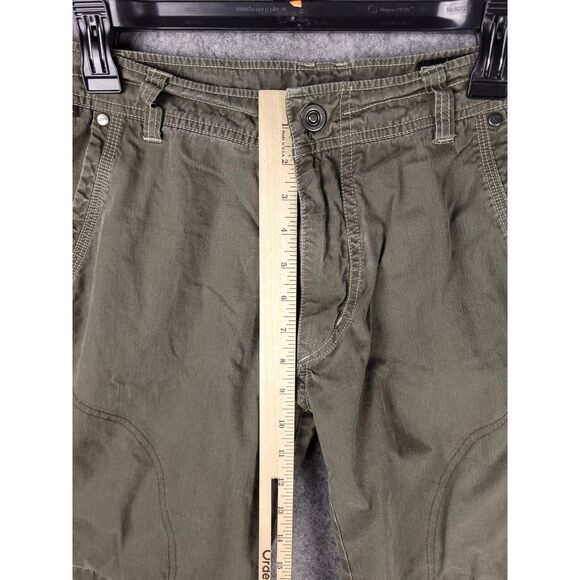 Kuhl Cargo Shorts Men's 30 Vintage Patina Hiking 11" Inseam Zip Pocket - Picture 5 of 7